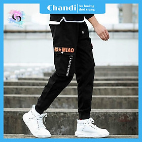 Quần Jogger Nam thể thao túi hộp thương hiệu Chandi, chất kaki bo chân xu hướng mới nhất CD2