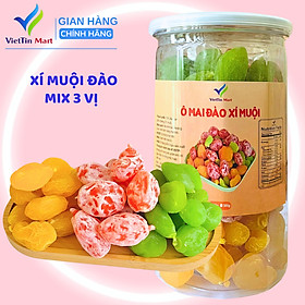 Xí Muội Hồng Đào Mix 3 Vị Viettin Mart 500Gr