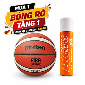 Bóng rổ Molten BG4500 - Chứng nhận FIBA