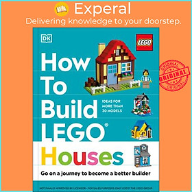 Hình ảnh Sách - How to Build LEGO Houses : Go on a Journey to Become a Better Builder by Jessica Farrell (US edition, hardcover)