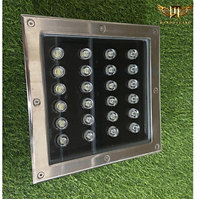 Mua Đèn âm đất vuông  đèn âm sàn RSV87 hình vuông trang trí ngoại cảnh dẫn lối sang trọn hiện đại sử dụng đổi nguồn 24v