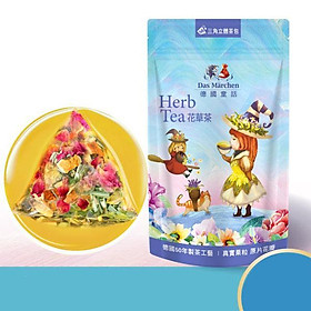 Trà gừng hoa hồng cỏ chanh Das Märchen - 3g*7 gói/ túi