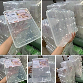 Mua khay đựng trứng 24 quả nhựa bền đẹp  ko mùi ăn toàn và vệ sinh trong tủ lạnh