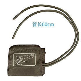 Adult portable manual sphygmomanometer cuff mercury double tube blood pressure meter arm belt length 22-32cm