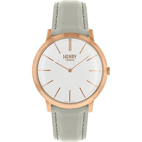 Đồng Hồ Dây Da Bò Henry London HL40 S 0290 Iconic