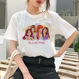 Áo Phông Black Pink Hoạt Hình