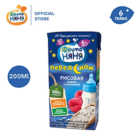 Sữa đêm gạo vị mâm xôi Fruto Nyanya 200ml
