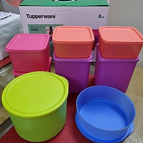 Mua Bộ hộp bảo quản thực phẩm Magic 8 hộp Tupperware - Hàng chính hãng