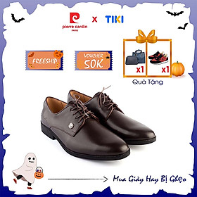 Giày Tây Nam Da Pierre Cardin Blank Derby PCMFWLC080-BRW