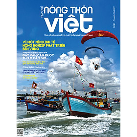Hình ảnh sách Tạp chí Nông thôn Việt số tháng 10/2022