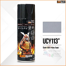 Mua Sơn Samurai - MÀU BẠC SƠN LÓT UCY113 (400ml)