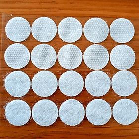 Set 10 Cặp Băng Nhám Dính Velcro Dot Loại 2cm