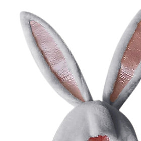Cute Rabbit Bunny Ears Hat Women Girls Headdress Cosplay Photo Props White