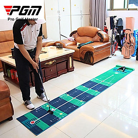 Thảm tập putting golf PGM trong nhà ngoài trời tiện lợi di chuyển TT009