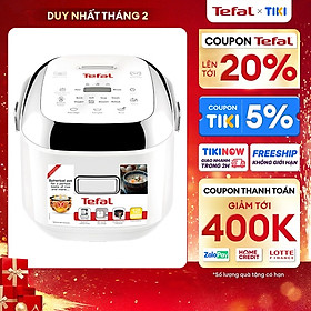 [MỚI RA MẮT] Nồi cơm điện tử cao tần Tefal mini 0.7L RK604165 - Hàng chính hãng