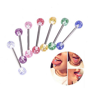 K1LU03-Khuyên lưỡi Colorful - Dễ thương và cá tính - 69STORE