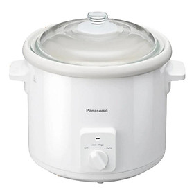 Nồi Nấu Chậm Panasonic NF-N51AWRA 5 Lít, NF-N31AWRA 3 Lít - Hàng Chính Hãng - NF-N31ASRA 3 Lít