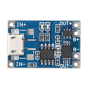 Micro/Type-C/Mini USB 5V 1A TP4056 18650 Lithium-Battery Charger Module Charging Board With Protection Dual Functions 1A