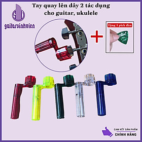 Mua Tay quay guitar thay dây - Lên dây nhanh và nhổ chốt gym - Đặt hàng tặng pick