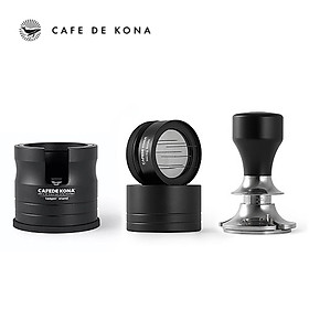 Combo OCD phân tán Tamper Nén pha cà phê espresso cao cấp CAFE DE KONA