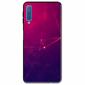 Ốp lưng dành cho Samsung A7 2018 mẫu Điểm Sáng Đỏ