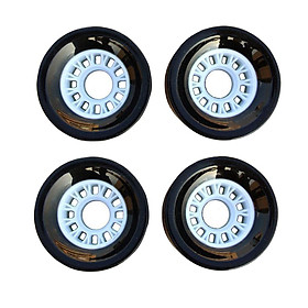 4Pcs Skateboard Wheels 70x51mm Replacement Rebuilding for Longboard Cruiser
