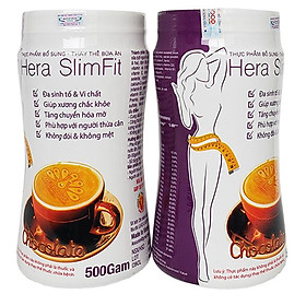COMBO 2 Sữa Hỗ trợ Giảm Cân Hera Slimfit 500gr [CHÍNH HÃNG] - Hỗ trợ giảm cân nhanh và an toàn