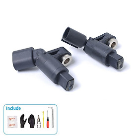 2pcs ABS Wheel Speed Sensor Front Left Right For Audi VW OE:1J0927803(left)1J0927804(right)+ Kit