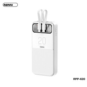 Mua Pin sạc dự phòng kèm cáp 20000mAh 22.5W Remax RPP-620 Hàng Chính Hãng