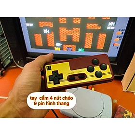 Mua tay cầm 4 nút 9 pin chân hình thang nút chéo