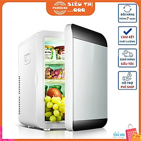 Tủ Lạnh mini 2 chiều PEHOUSE bảo quản mỹ phẩm, thực phẩm dồ dùng cho bé sơ sinh dung tích 20L