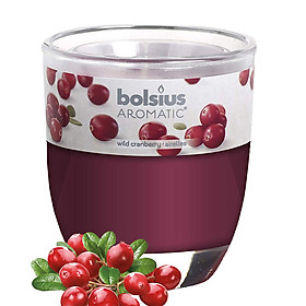 Mua Ly nến thơm tinh dầu Bolsius Wild Cranberry 105g QT024346 - nam việt quất