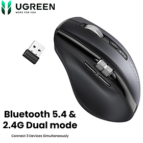 Mua Chuột không dây Ugreen 45792 Bluetooth 5.4 & Wireless 2.4GHz 5000DPI 5 cấp độ - Hàng chính hãng