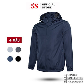 Áo Khoác Nam 5S Cao Cấp 2 Lớp Vải Dù Ấm Áp Cản Gió, Chống Nước Hiêu Quả Nhiều Màu
