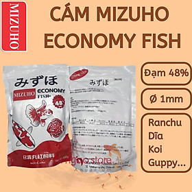 Cám Mizuho gói 500g - ECONOMY FISH - Hingaostore.