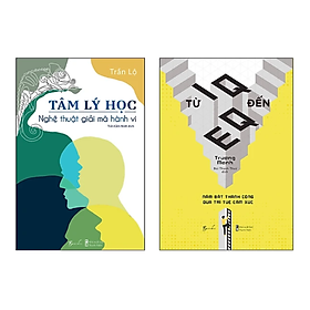 Combo 2 Cuốn Sách Tư Duy: Tâm Lý Học - Nghệ Thuật Giải Mã Hành Vi + Từ IQ Đến EQ - Nắm Bắt Thành Công Qua Trí Tuệ Cảm Xúc 