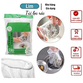 Mua Combo 100 Túi Lọc Rác Bồn Rửa Bát