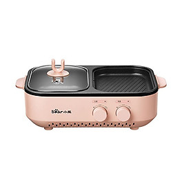 Mua Bếp Nướng Kèm Lẩu Mini 2In1 Thương Hiệu BEAR DKL-C12D1 - Hàng Chính Hãng