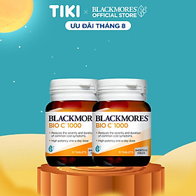 Combo 2 lọ 31 viên uống bổ sung vitamin c blackmores bio c 1000mg