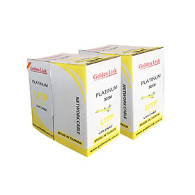 Mua Cáp Mạng Golden Link Platinum CAT6E UTP 305M (Màu VÀNG) - Hàng Chính Hãng
