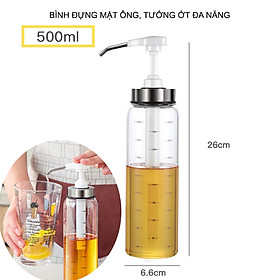 Mua Bình đựng mật ông  sốt cà chua  tương ớt đa năng với vòi xịt thông minh