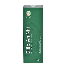 Nước Tắm Thảo Dược Trẻ Em Diệp An Nhi 220ml