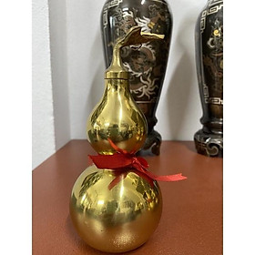 Mua Hồ lô phong thủy bằng đồng cao 14cm