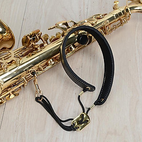 Adjustable Saxophone Neck Strap for Soprano Alto Tenor Baritone Sax Hook Belt