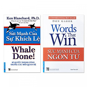 Nơi bán Combo 2 cuốn: Sức mạnh của sự khích lệ,  Sức mạnh của ngôn từ  - Giá Từ -1đ