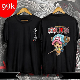 Áo One Piece - áo thun in hình Chopper được yêu thích, cực đẹp cực ngầu giá tận xưởng shop uy tín