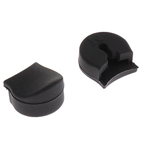2-4pack 5 Pieces Rubber Clarinet Thumb Rest Cushion Protector Woodwind Parts