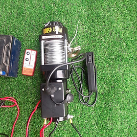 Tời điện 12V /24V ắc quy 4000lbs &4500lb