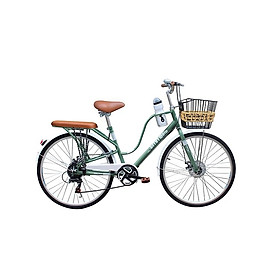 Xe đạp đường phố SMNBike Queen thắng đĩa - Bánh 26 inch - 7 tốc độ