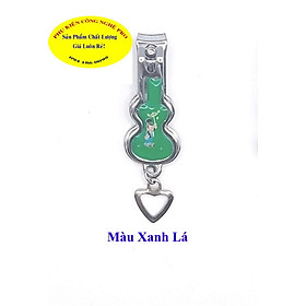 Bấm móng tay Chất liệu thép không gỉ, Dài 4.5cm, Hình cây đàn, Sắc bén, Bền đẹp, An toàn sử dụng